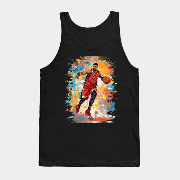 basketball position Tank Top by animegirlnft